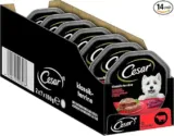 Cesar Hundefutter Klassiker – mit saftigem Rind und Leber 2er Pack (2 x 7 Schalen à 150g) ab 8,18 € inkl. Prime-Versand