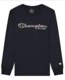 Champion Crewneck Kinder Longsleeve T-Shirt (Gr. S bis XXL) für 11,33 € zzgl. 3,99 € Versand