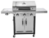 Char-Broil Advantage 345S – 3 Brenner Gasgrill mit Seitenbrenner, Edelstahl für 255,00 € inkl. Prime-Versand (statt 549,00 €)