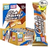 Chiefs Soft Protein Riegel Peanut Karamell 15er Pack (15x55g)