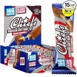 Chiefs Soft Protein Riegel Schokolade Karamell 15er Pack (15x55g)