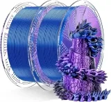 Chitu Systems Conjure Tricolor Silk PLA Filament Schwarz-Blau-Violett (1.75±0.02 mm – 2x1KG4.4lb) für 12,99 € inkl. Prime-Versand (statt 21,99 €)