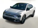 Citroën ë-C4 X (Elektro, 136 PS, Schwarz, Automatik, EZ 12/24 10 km, 358 km Reichweite laut WLTP) für 24.369 € (statt 40.635 €)