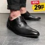 Clarks Bampton Lace Casual Herren Lederschuhe (Größe 39,5 bis 47) für 33,94 € inkl. Versand (statt 45,60 €)