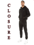 Closure London Outfit – Hoodie + Jogger 🖤👕