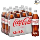 Coca-Cola Light 12er Pack (12 x 500 ml) ab 9,89 € inkl. Prime-Versand zzgl. Pfand
