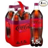 4x Coca-Cola Zero Sugar Cherry 4er Pack (4x1500ml) ab 14,04 € inkl. Prime-Versand zzgl. Pfand