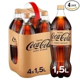 4x Coca-Cola Zero Sugar Vanilla 4er Pack (4x1500ml) ab 14,04 € inkl. Prime-Versand zzgl. Pfand