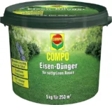 Compo Eisen-Dünger Staubfreies Feingranulat 5 kg, 250 m², Weiß für 14,90 € inkl. Prime-Versand