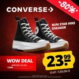 Converse Run Star Hike High Top Unisex Sneaker 166800C (Gr. 35/35,5/44/44,5)