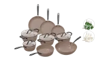 Cook & Pan Go Ivory Topf & Pfannen Set (9-teilig)