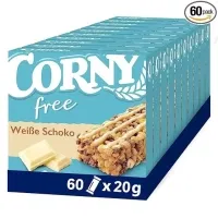 Corny Free Müsliriegel mit weißer Schokolade