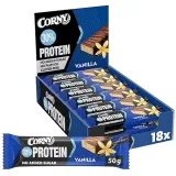 Corny Protein Power Vanille (18x50g  30 Prozent Eiweiß) ab 14,08 € inkl. Prime-Versand (statt 21,99 €)
