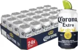 Corona Extra Premium Lager Dosenbier 24er Pack (24 X 0.33 L) ab 15,99 € inkl. Prime-Versand zzgl. Pfand 🍻🦠