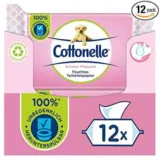 Cottonelle Feuchtes Toilettenpapier Sensitive Pflegend 6er Maxi-Pack (6 x 84 Feuchttücher) ab 13,62 € inkl. Prime-Versand