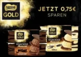 [Kaufland + Couponplatz + smhaggle] Nestlé Gold Knackige Mousse für effektiv 0,89€ statt 2,29 €