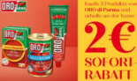 3x Oro Di Parma für 1,33 €  € [Kaufland + Couponplatz]