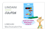 Gratis LINDANI Wachsmalstifte für Kinder in LINDA Apotheken 🎨✨