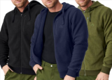 2x DANISH ENDURANCE Herren Fleece-Jacke (3 Farben, Gr. M bis XXL) für 31,98€ inkl. Versand
