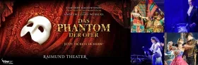 🎭Das Phantom der Oper Wien – Musicalreise ins Raimund Theater ab 78,50 € inkl ÜN und Frühstück