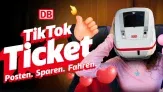 Deutsche Bahn: 50%-Gutschein auf (Super) Sparpreise – mit einem TikTok-Video