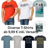 DENIMFY: Diverse T-Shirts ab 9,99 € inkl. Versand
