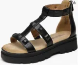 DREAM PAIRS Damen Flache Sandalen Grün oder Schwarz für 12,99 € inkl. Prime-Versand (statt 25,99 €)