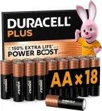 Duracell Plus Aa-Batterien 18Er Pack Für 14,99 € Inkl. Prime-Versand (Statt 19,99 €)