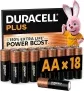 DURACELL Plus AA-Batterien 18er Pack für 14,99 € inkl. Prime-Versand (statt 19,99 €)