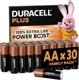 DURACELL Plus AA-Batterien 30er Pack für 22,49 € inkl. Prime-Versand