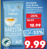 Dallmayr Home Barista Caffè Crema Dolce (1 kg) für 9,99 € bei Kaufland mit KauflandCard