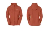 VAUDE Damen Escape Light wasserdichte Jacke hotchili (Gr. 36 bis 44)