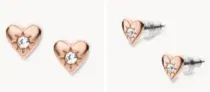Fossil Damen Ohrstecker Rose Gold-Tone (JOA00586791) für 14€ inkl. Versand (statt 28€)