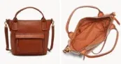 Fossil Tasche Aida – Satchel in Braun für 19,80€ inkl. Versand (statt 66€ )