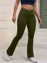 Damen-Workout-Leggings Crossover-V-Ausschnitt (6 Farben, Gr. S bis XL hohe Taille) für 4,50 € inkl. Prime-Versand (statt 9,92 €)