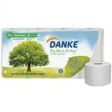 3x Danke Toilettenpapier 3-lagig 8 Rollen