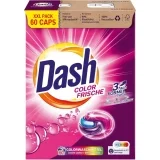 3x Dash Color Frische 3 in 1 Waschmittel-Caps XXL (60 Caps)