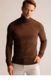 DeFacto Slim Fit Strickpullover mit Rollkragen (XS, S, XXL & 3XL) für 6,50 € inkl. Versand