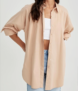 DeFacto Tunika Beige Oversized (Gr. S bis XL) für 5,20 € inkl. Versand