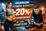 Decathlon Fitness Rabatt – 20% auf Fitnessartikel mit Code FITNESS20
