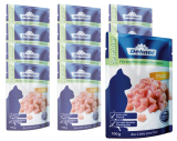 Dehner Premium Katzenfutter Sensitive (Pute, 12 x 100 g Beutel 1.2 kg) ab 7,22 € inkl. Prime-Versand (statt 15,48 €)