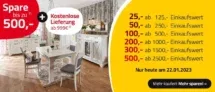 Roller Staffelrabatt: bis zu 500,00 € + kostenloser Versand ab 999,00 €