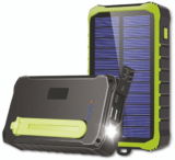 Denver PSO-10012 117140100000 Solar-Powerbank 10.000 mAh für 27,99 € inkl. Versand (statt 37,38 €)