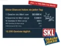 Gratis: 1 Monat SKL Weihnachts-Joker spielen (Chance auf bis zu 50.000 €) Neukunden