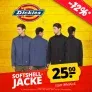 Dickies Core Everyday Herren Softshelljacke (2 Farben, Gr. S bis 3XL) für 29,95 € inkl. Versand (statt 68,00 €)