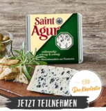 Saint Agur Blauschimmelkäse Gratis Testen (Bewerbung erforderlich)