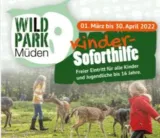 Wildpark Müden 🐗🦉 kostenloser Eintritt für Kinder bis 16 Jahre bis 30.04.2022