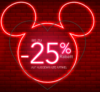 shopDisney: 25% Rabatt auf Lieblingsartikel + 3 für 2 auf der gesamten Webseite (60 € MBW)