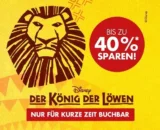Musical Tickets 🦁 König der Löwen bis zu 40% Rabatt