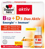 Doppelherz B12 + D3 Duo Aktiv (30 Trinkfläschchen) ab 16,87 € inkl. Prime-Versand (statt 21,92 €)